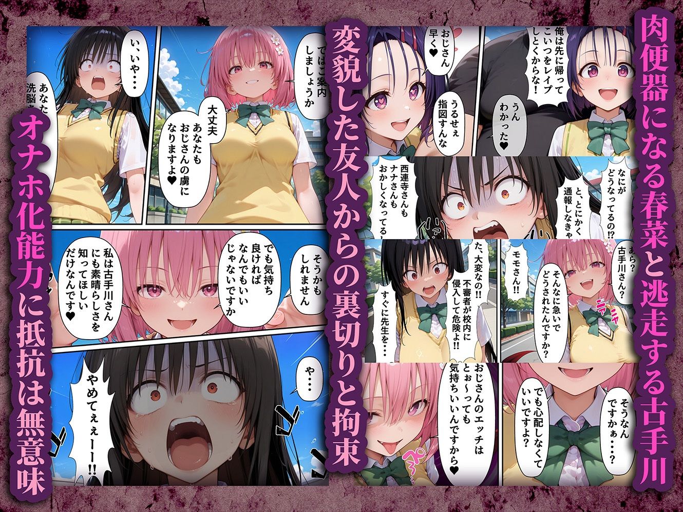 肉便器（オナホ）捕まえた 〜触れて合言葉を言うと生オナホにできるアイテムでヒロインをハントして処女に無責任中出しをキメる〜3 古手川＆春菜編無料エロ漫画多すぎ 画像2